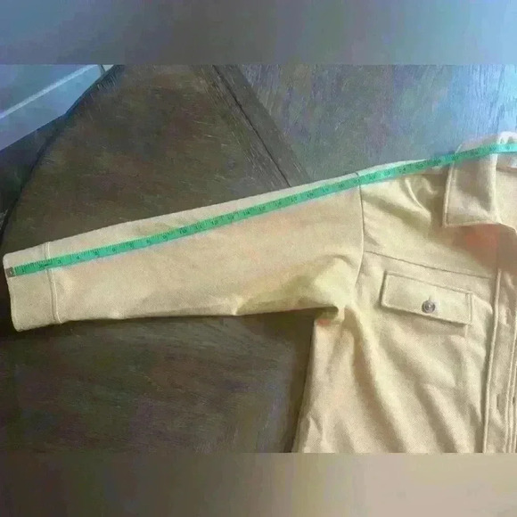 Madewell Brushed Herringbone Knit Shirt Jacket Size M - Picture 9 of 11